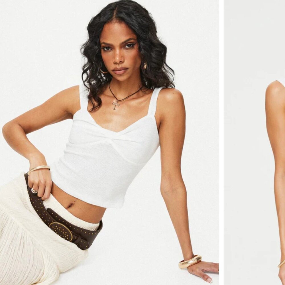 Dalan Top Ivory - US 4 / Ivory  PRINCESS POLLY